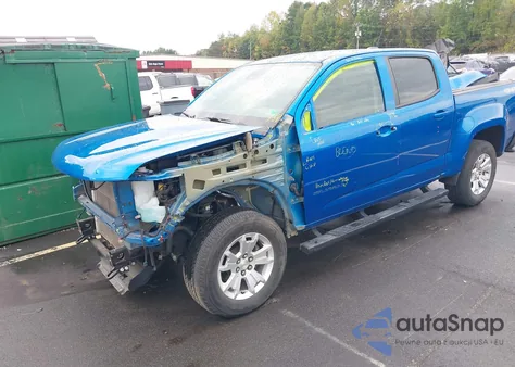 2021 Chevrolet Colorado 4Wd Short Box Lt from USA, damaged, VIN 1GCGTCEN2M1198141